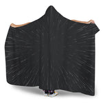 Galaxy Lightspeed Print Hooded Blanket