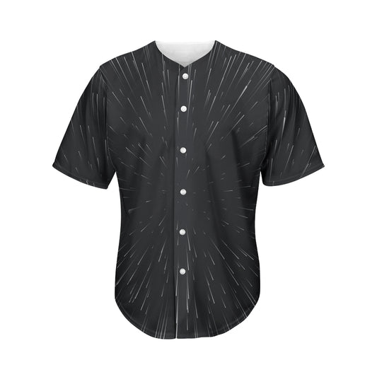 Galaxy Lightspeed Print Men's Baseball Jersey