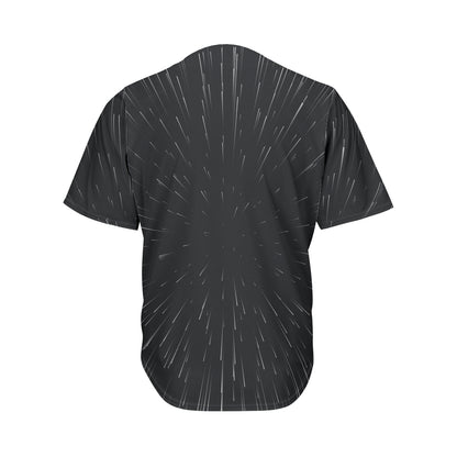 Galaxy Lightspeed Print Men's Baseball Jersey