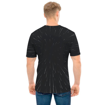 Galaxy Lightspeed Print Men's T-Shirt