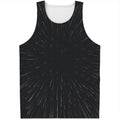 Galaxy Lightspeed Print Men's Tank Top
