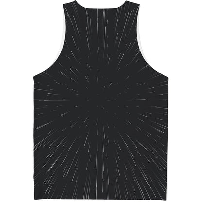 Galaxy Lightspeed Print Men's Tank Top