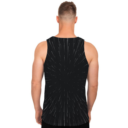 Galaxy Lightspeed Print Men's Tank Top