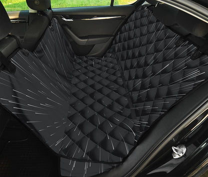 Galaxy Lightspeed Print Pet Car Back Seat Cover