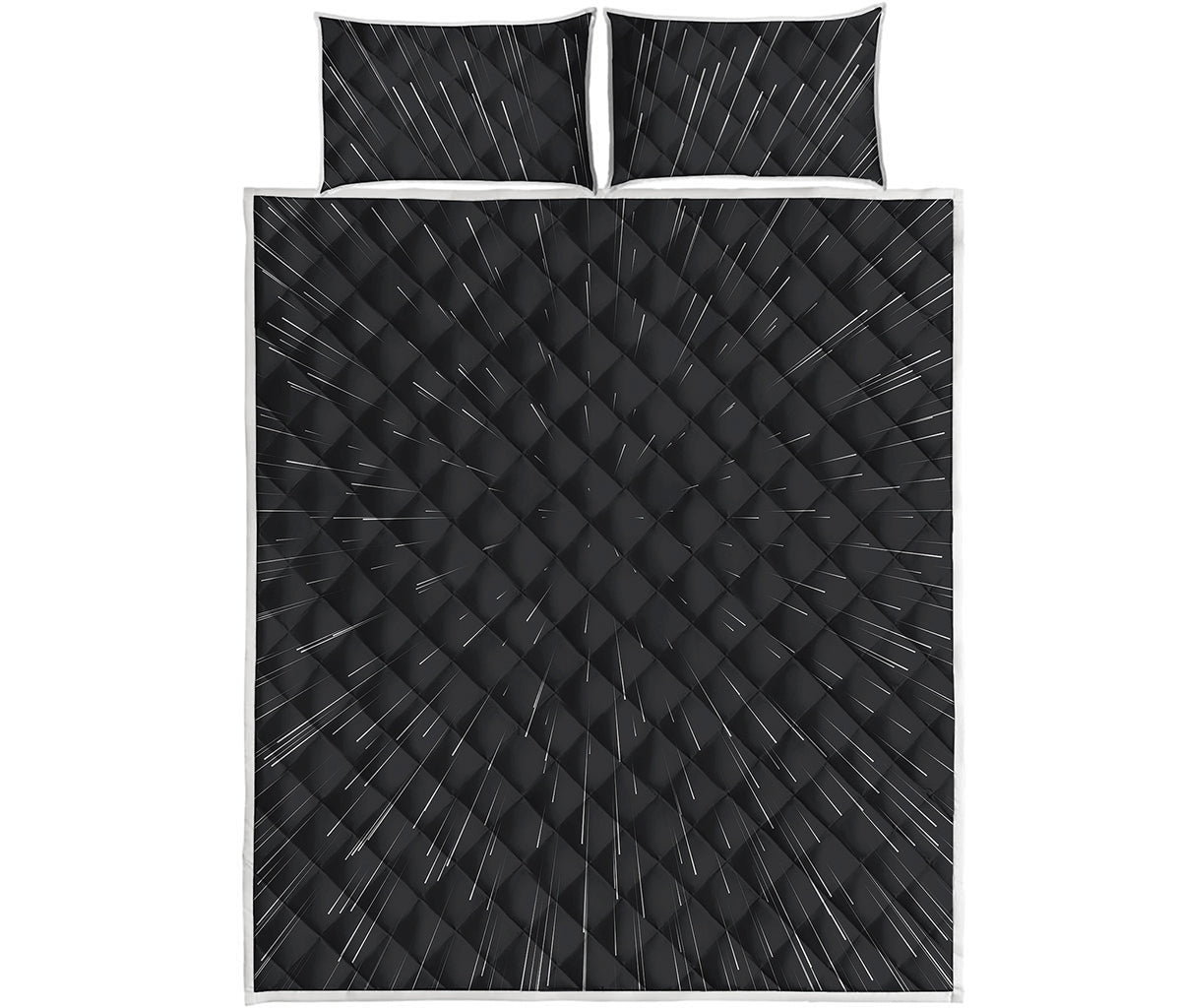 Galaxy Lightspeed Print Quilt Bed Set