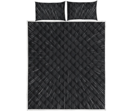 Galaxy Lightspeed Print Quilt Bed Set