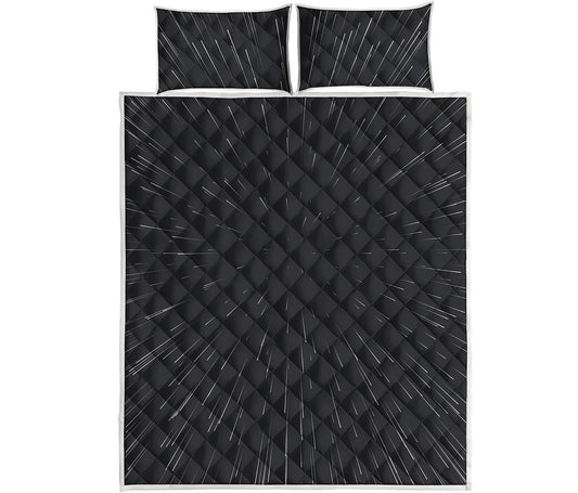 Galaxy Lightspeed Print Quilt Bed Set