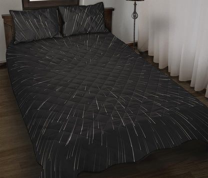 Galaxy Lightspeed Print Quilt Bed Set