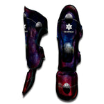 Galaxy Lunar Phase Print Muay Thai Shin Guard