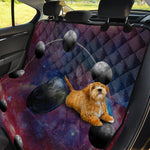 Galaxy Lunar Phase Print Pet Car Back Seat Cover