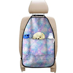 Galaxy Mermaid Scales Pattern Print Car Seat Organizers