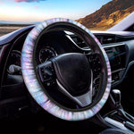 Galaxy Mermaid Scales Pattern Print Car Steering Wheel Cover