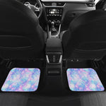 Galaxy Mermaid Scales Pattern Print Front and Back Car Floor Mats