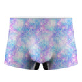 Galaxy Mermaid Scales Pattern Print Men's Boxer Briefs