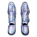 Galaxy Mermaid Scales Pattern Print Muay Thai Shin Guards