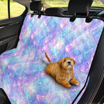 Galaxy Mermaid Scales Pattern Print Pet Car Back Seat Cover