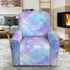 Galaxy Mermaid Scales Pattern Print Recliner Slipcover