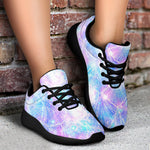 Galaxy Mermaid Scales Pattern Print Sport Shoes GearFrost