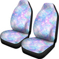 Galaxy Mermaid Scales Pattern Print Universal Fit Car Seat Covers