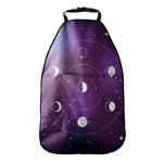 Galaxy Moon Phase Print Car Seat Organizers