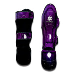 Galaxy Moon Phase Print Muay Thai Shin Guard