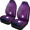 Galaxy Moon Phase Print Universal Fit Car Seat Covers