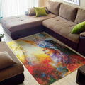 Galaxy Native Indian Woman Print Floor Mat