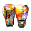 Galaxy Native Indian Woman Print Boxing Gloves