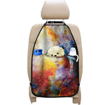 Galaxy Native Indian Woman Print Car Seat Organizers