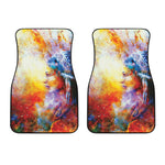 Galaxy Native Indian Woman Print Front Car Floor Mats