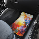 Galaxy Native Indian Woman Print Front Car Floor Mats