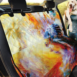 Galaxy Native Indian Woman Print Pet Car Back Seat Cover