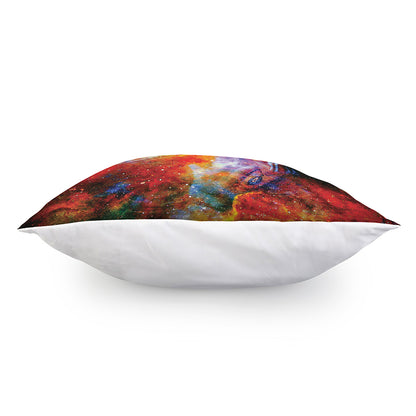Galaxy Native Indian Woman Print Pillow Cover