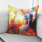 Galaxy Native Indian Woman Print Pillow Cover