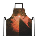 Galaxy Pyramid Print Apron
