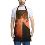 Galaxy Pyramid Print Apron