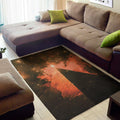 Galaxy Pyramid Print Floor Mat
