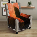 Galaxy Pyramid Print Armchair Protector