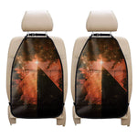 Galaxy Pyramid Print Car Seat Organizers
