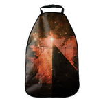 Galaxy Pyramid Print Car Seat Organizers