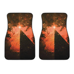 Galaxy Pyramid Print Front Car Floor Mats