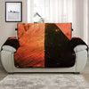 Galaxy Pyramid Print Half Sofa Protector