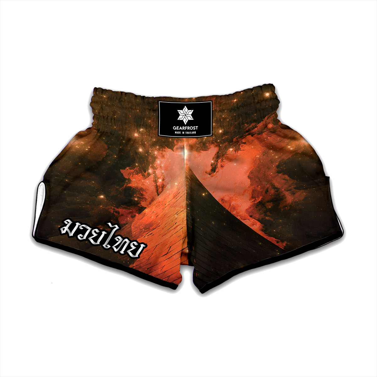 Galaxy Pyramid Print Muay Thai Boxing Shorts