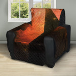 Galaxy Pyramid Print Recliner Protector