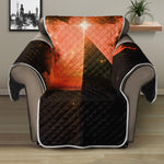 Galaxy Pyramid Print Recliner Protector