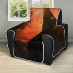 Galaxy Pyramid Print Recliner Protector