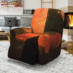 Galaxy Pyramid Print Recliner Slipcover