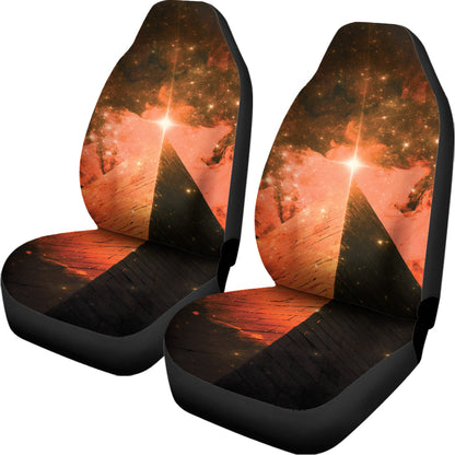 Galaxy Pyramid Print Universal Fit Car Seat Covers
