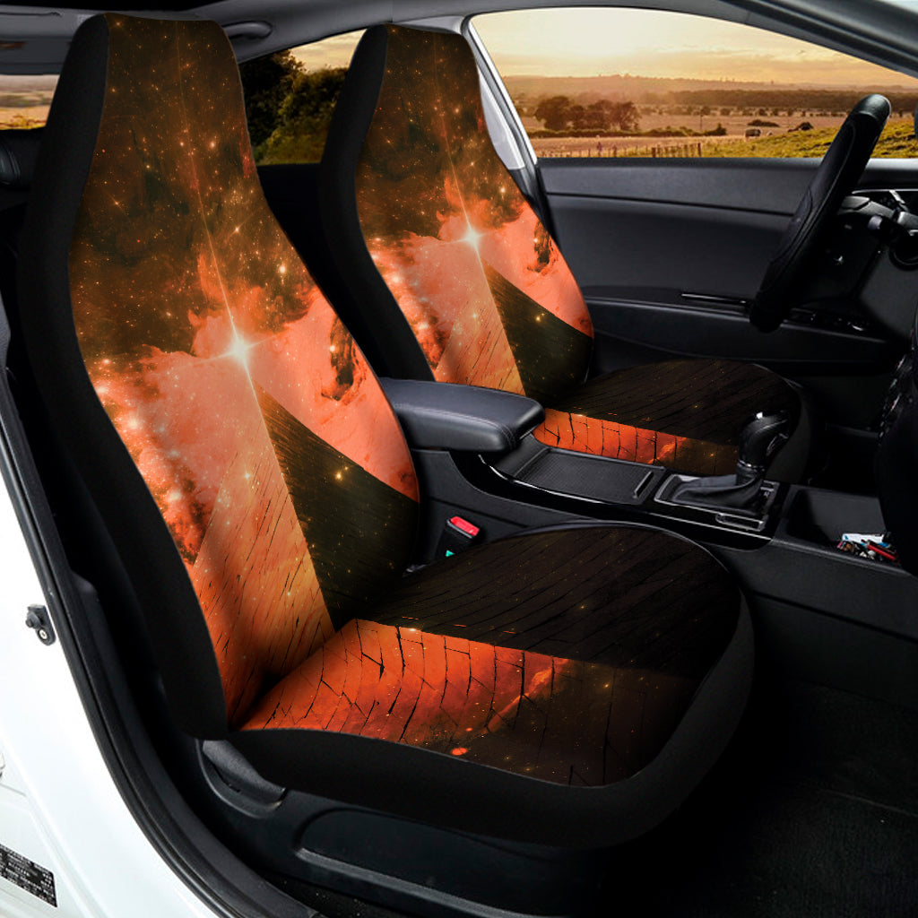 Galaxy Pyramid Print Universal Fit Car Seat Covers