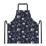 Galaxy UFO Pattern Print Apron
